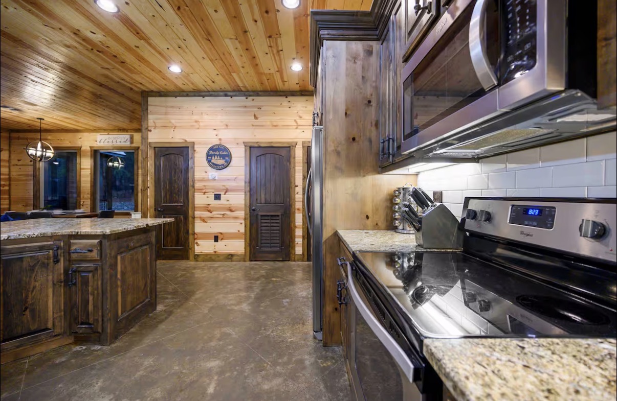 Sound of Sunshine — kitchen hallway toward pantry and laundry