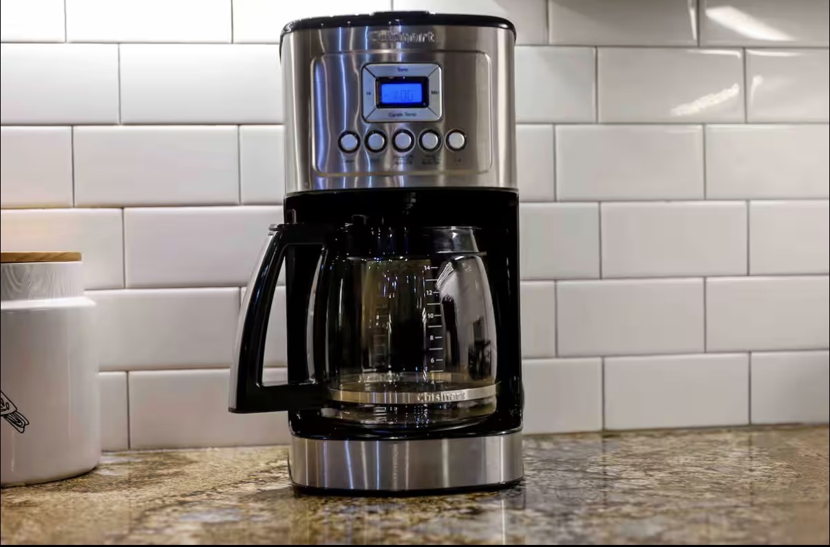 Sound of Sunshine — Cuisinart 14-cup drip coffee maker on granite counter
