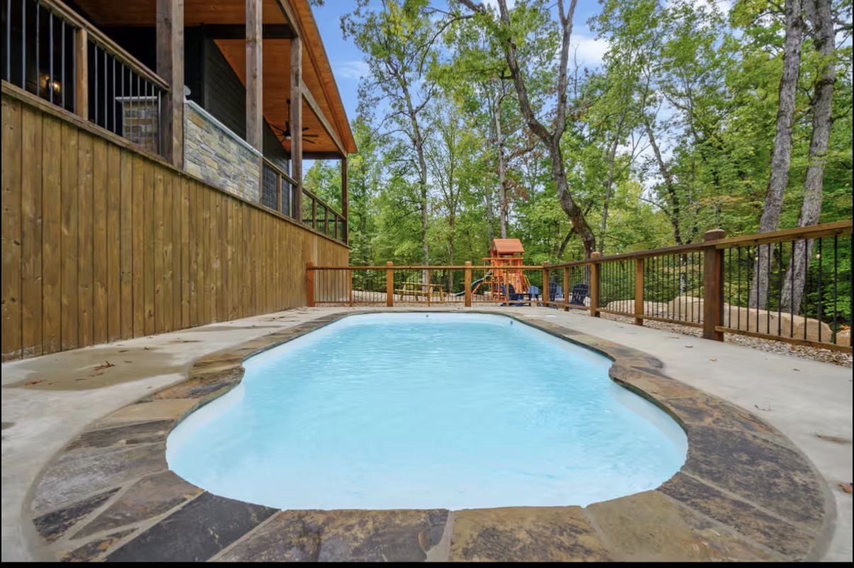 As Good As It Gets — private pool with deck and playset